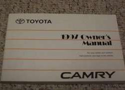 1997 Toyota Camry Owner's Manual