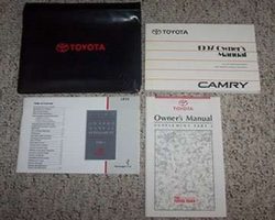 1997 Toyota Camry Owner's Manual Set