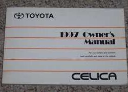 1997 Toyota Celica Owner's Manual