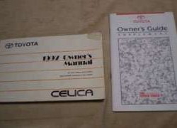 1997 Toyota Celica Owner's Manual Set