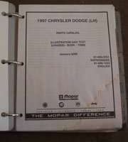 1997 Chrysler Concorde & LHS Mopar Parts Catalog Binder