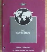 1997 Lincoln Continental Service Manual