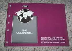 1997 Lincoln Continental Electrical Wiring & Vacuum Diagram Troubleshooting Manual