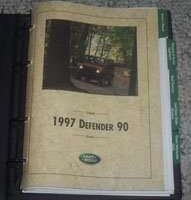 1997 Land Rover Defender 90 USA Edition Owner's Manual