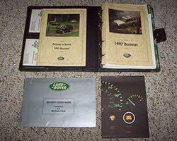 1997 Land Rover Discovery Owner's Manual Set