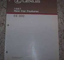 1997 Lexus ES300 New Car Features Manual
