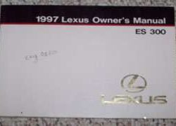1997 Lexus ES300 Owner's Manual