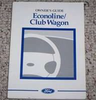 1997 Ford Econoline E-150, E-250 & E-350 & Club Wagon Owner's Manual