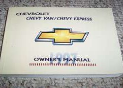 1997 Chevrolet Express Owner's Manual