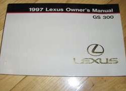 1997 Lexus GS300 Owner's Manual