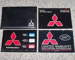 1997 Mitsubishi Galant Owner's Manual Set