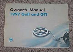 1997 Volkswagen Golf & GTI Owner's Manual
