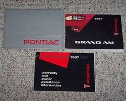 1997 Pontiac Grand Am Owner's Manual Set