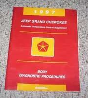1997 Jeep Grand Cherokee Auto Temperture Control Supplement Body Diagnositc Procedures Manual