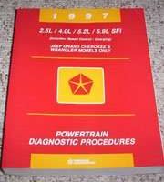 1997 Jeep Grand Cherokee & Wrangler 2.5L, 4.0L, 5.2L & 5.9L Engines Powertrain Diagnostic Procedures Manual