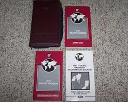 1997 Mercury Grand Marquis Owner's Manual Set