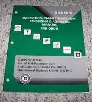 1997 Oldsmobile Bravada Inspection Maintenance Emissions Diagnostic Manual