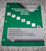 1997 Oldsmobile Eighty-Eight Inspection Maintenance Emissions Diagnostic Manual