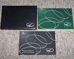 1997 Oldsmobile LSS Owner's Manual Set