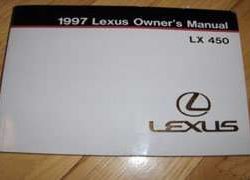 1997 Lexus LX450 Owner's Manual