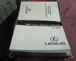 1997 Lexus LX450 Owner's Manual Set