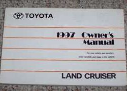 1997 Toyota Land Cruiser Owner's Manual