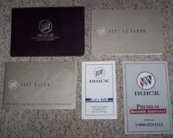 1997 Buick LeSabre Owner's Manual Set