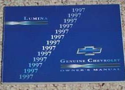 1997 Chevrolet Lumina Owner's Manual