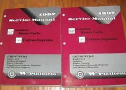 1997 Chevrolet Lumina, Monte Carlo Service Manual