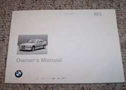 1997 BMW M3 Owner's Manual