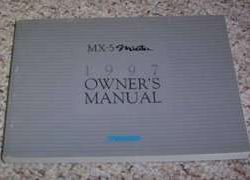 1997 Mazda MX-5 Miata Owner's Manual