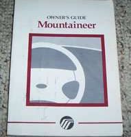 1997 Mercury Mountaineer Owner's Manual