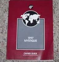1997 Mercury Mystique Owner's Manual