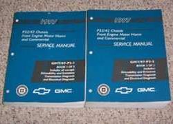 1997 GMC P32 & P42 Chassis Motor Home & Commercial Service Manual