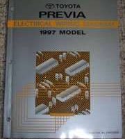 1997 Toyota Previa Electrical Wiring Diagram Manual