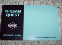 1997 Nissan Quest Owner's Manual