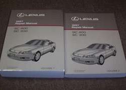 1997 Lexus SC400 & SC300 Service Repair Manual