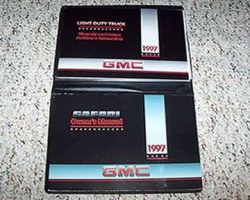 1997 GMC Safari Owner's Manual Set