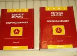 1997 Chrysler Sebring Service Manual