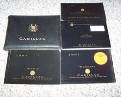 1997 Cadillac Seville Owner's Manual Set