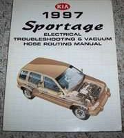 1997 Kia Sportage Electrical Troubleshooting & Vacuum Hose Routing Manual