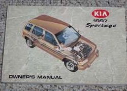 1997 Kia Sportage Owner's Manual