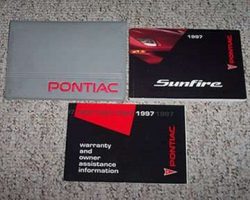 1997 Pontiac Sunfire Owner's Manual Set