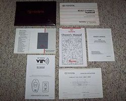 1997 Toyota T100 Owner's Manual Set