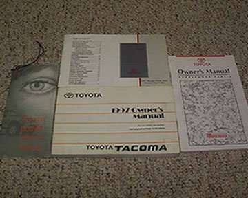 1997 Toyota Tacoma Owner's Manual Set