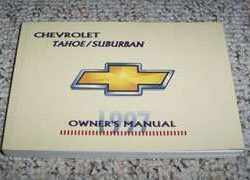 1997 Chevrolet Tahoe, Suburban Owner's Manual