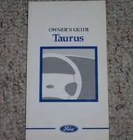 1997 Ford Taurus Owner's Manual