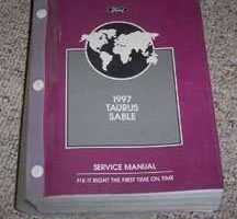 1997 Mercury Sable Service Manual