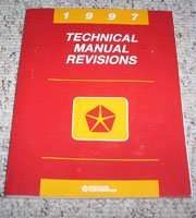 1997 Chrysler Sebring Technical Manual Revisions