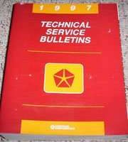 1997 Dodge Avenger Technical Service Bulletin Manual
